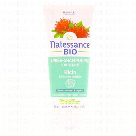 NATESSANCE Après-shampooing huile de ricin (tube 200ml)