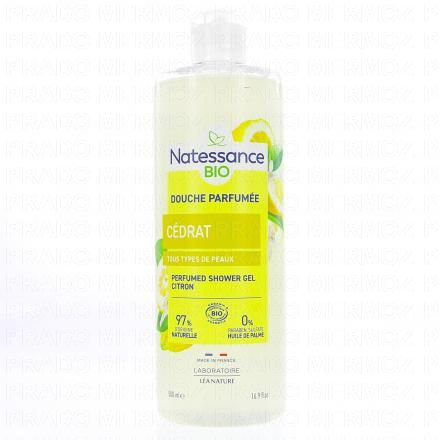 NATESSANCE Douche parfumée cédrat bio 500ml