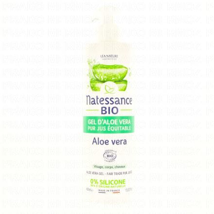 NATESSANCE Gel d'aloe vera bio 400ml