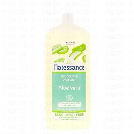 NATESSANCE Gel douche vivifiant Aloe vera (1l)