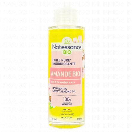 NATESSANCE Huile d'Amande douce Bio 100ml