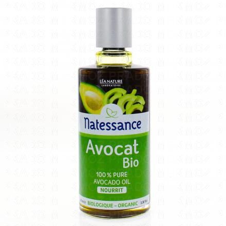 NATESSANCE Huile d'avocat nourrissante flacon 100ml