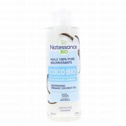 NATESSANCE Huile de Coco BIO (100ml)