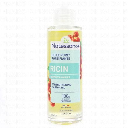 NATESSANCE Huile fortifiante ricin (flacon 100ml)