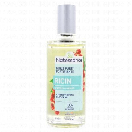NATESSANCE Huile fortifiante ricin flacon 50ml