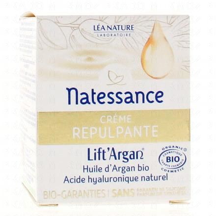 NATESSANCE Lift'Argan Crème repulpante bio pot 50ml