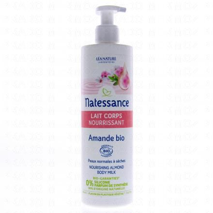 NATESSANCE Lait corps nourrissant amande bio 400ml