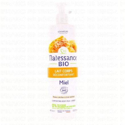 NATESSANCE Lait corps réconfortant miel bio 400ml