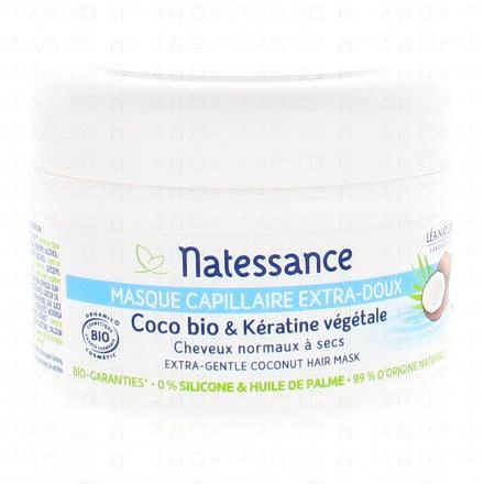 NATESSANCE Masque capillaire coco karité 200ml