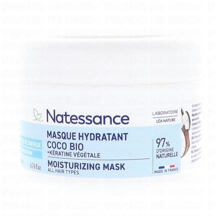 Masque hydratant coco bio + kératine végétale 200ml 2