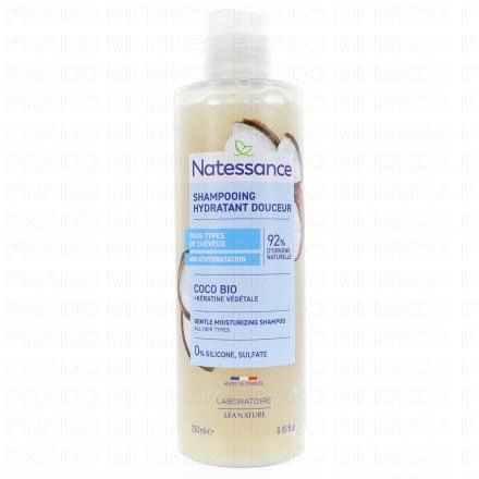 NATESSANCE Shampooing extra-doux coco (250ml)