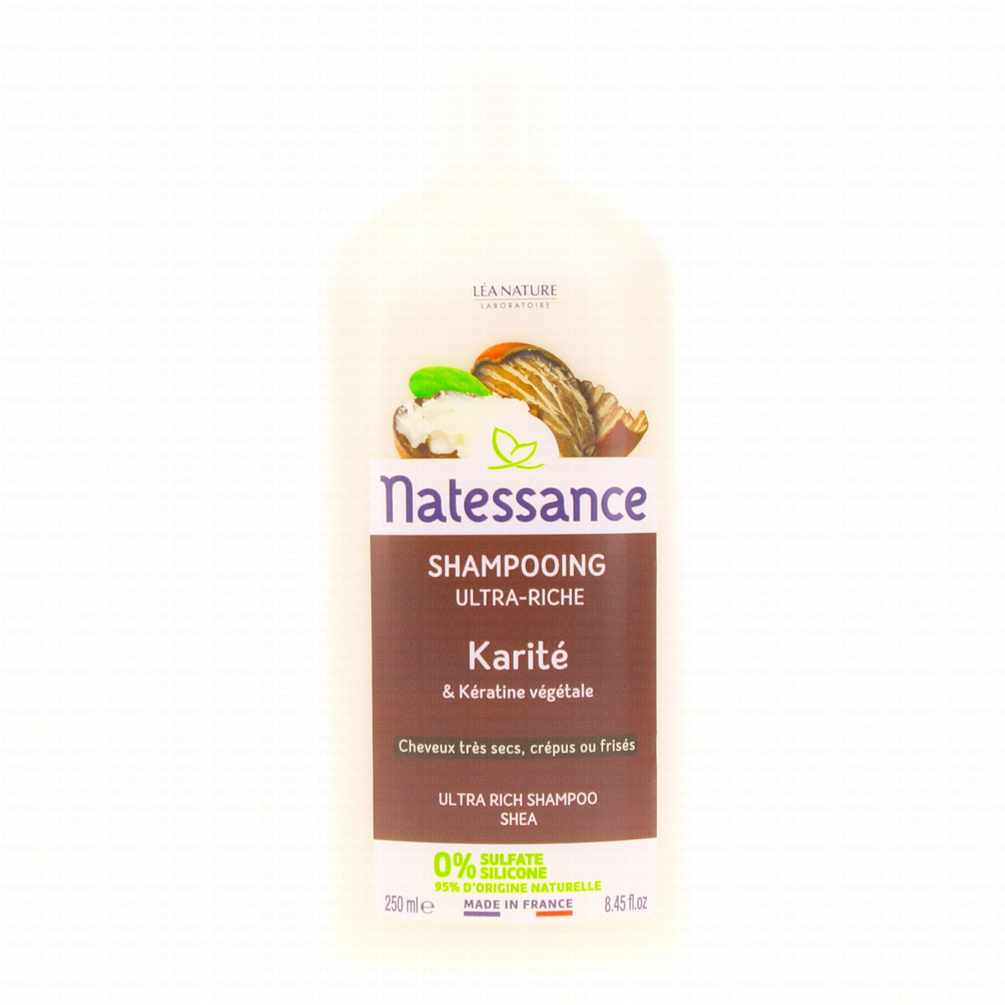 Natessance - Shampooing enfant Ultra douceur Bio - Abricot - 500 ml - Sebio