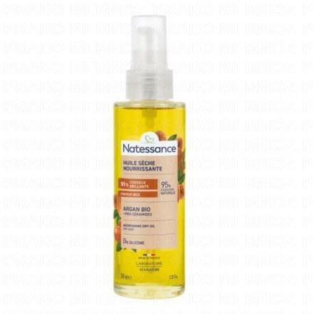 NATESSENCE Huile Capillaire Sèche Fortifiante à l'Argan bio 100ml