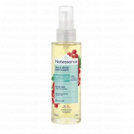 NATESSENCE Huile Capillaire Sèche Fortifiante au Ricin Bio 100ml