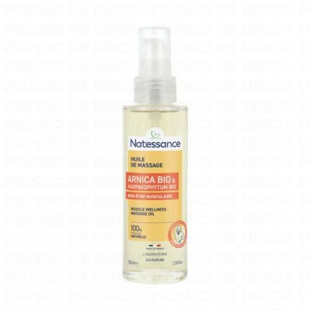 NATESSENCE Huile de massage Arnica et harpagophytum 100ml