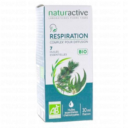 NATURACTIVE Complex' Respiration Huiles Essentielles Bio pour diffusion 30ml