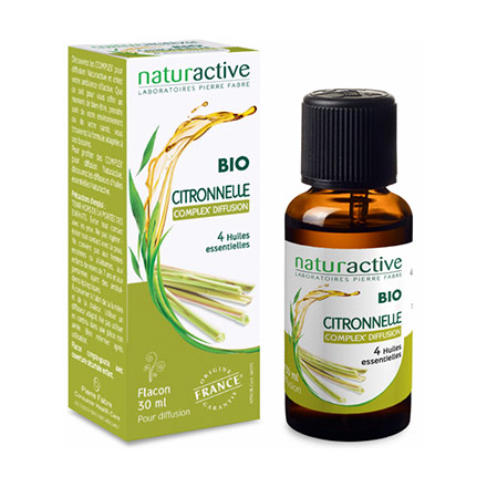 NATURACTIVE Complex' Citronnelle aux 4 Huiles Essentielles Bio flacon 30ml