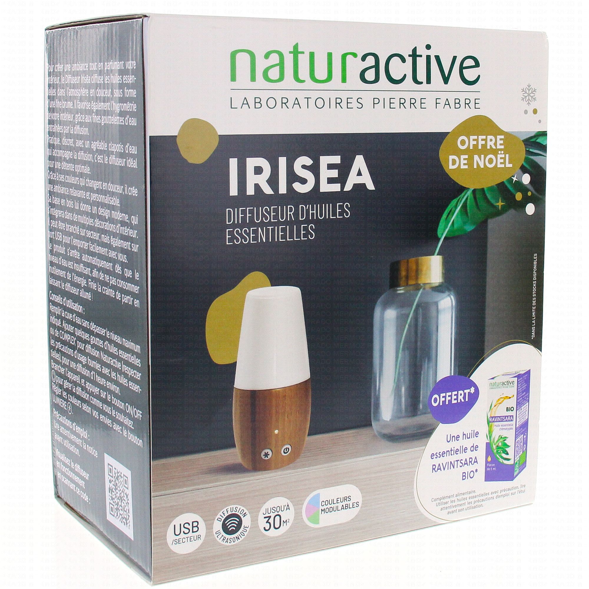 NATURACTIVE Diffuseur d'huiles essentielles Irisea - Parapharmacie Prado  Mermoz