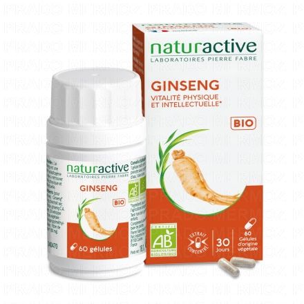 NATURACTIVE Elusanes Ginseng boîte 60 gélules