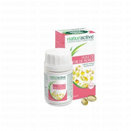 NATURACTIVE Elusanes Huile de Foie de Morue 60 capsules