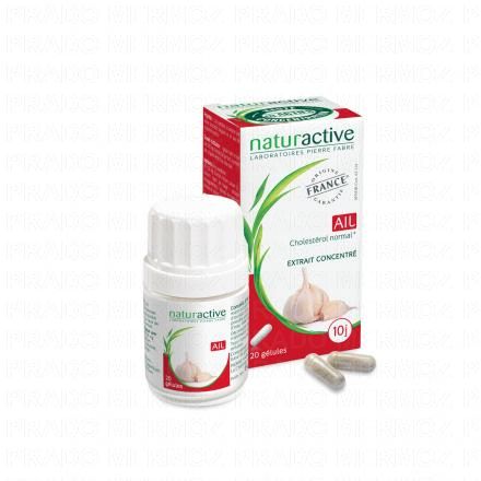 NATURACTIVE Ail 20 gélules 30 gélules