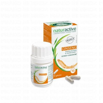 NATURACTIVE Elusanes Ginseng (boîte 20 gélules)