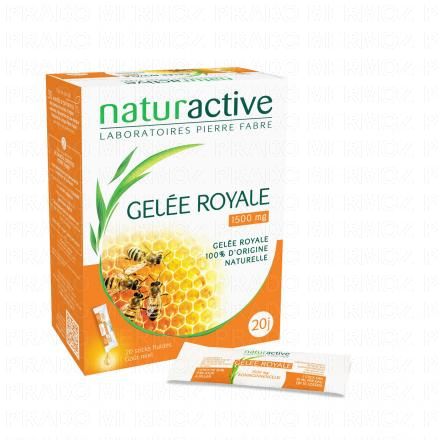 NATURACTIVE Gelée royale Sticks à diluer (20 sticks)