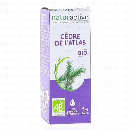 NATURACTIVE Huile Essentielle Bio Cèdre de l'Atlas flacon 5ml