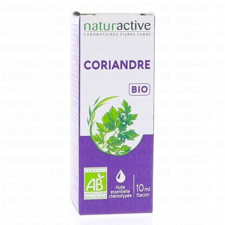 NATURACTIVE Huile Essentielle Bio Coriandre flacon 10ml
