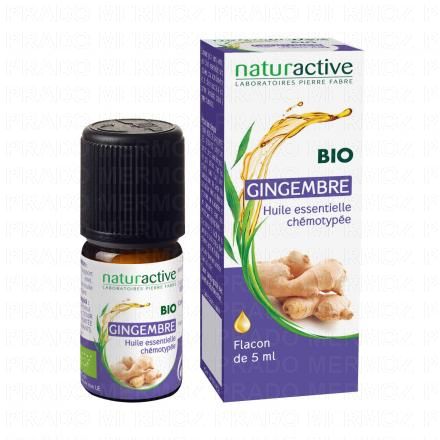 NATURACTIVE Huile Essentielle Bio Gingembre flacon 5ml