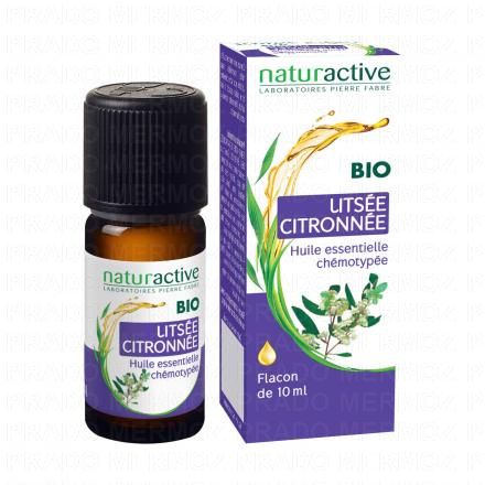 NATURACTIVE Huile Essentielle Bio Listée Citronnée flacon 10ml flacon 10ml