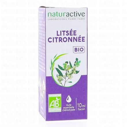 NATURACTIVE Huile Essentielle Bio Listée Citronnée flacon 10ml