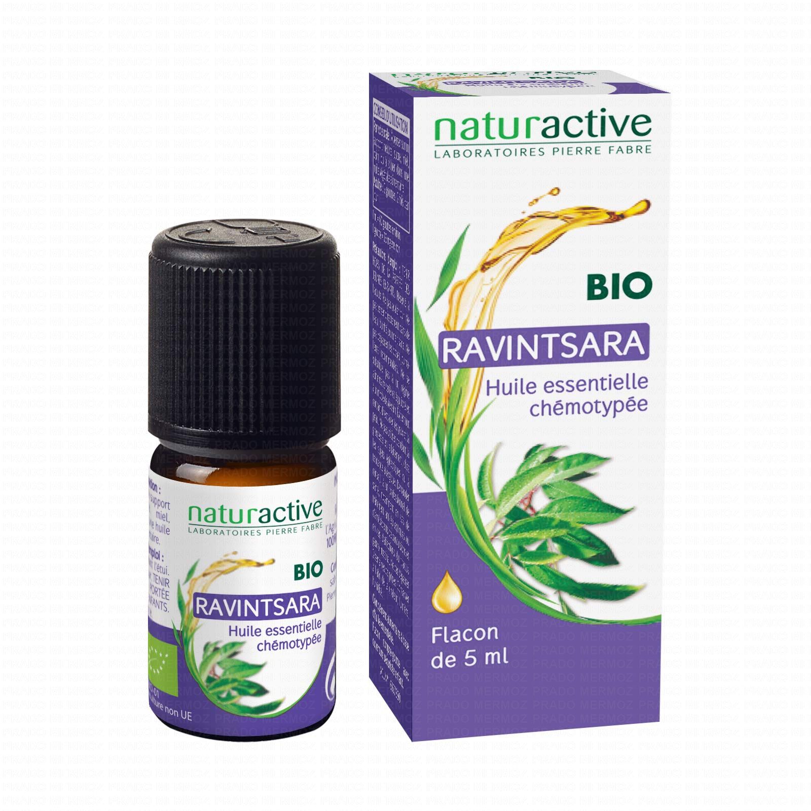 NATURACTIVE Huile Essentielle Bio Ravintsara flacon 5ml - Parapharmacie  Prado Mermoz