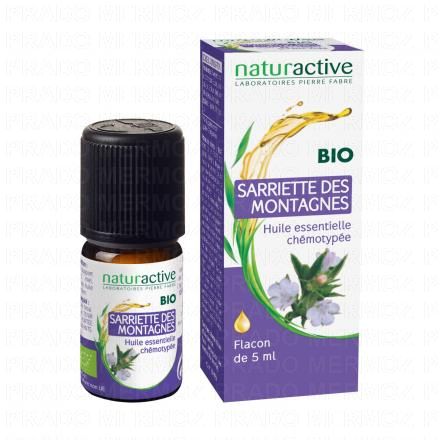 NATURACTIVE Huile Essentielle Bio Sarriette des Montagnes flacon 5ml