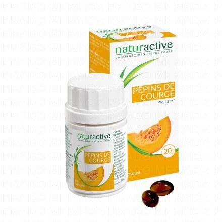 NATURACTIVE Elusanes Pépins de courge 60 capsules