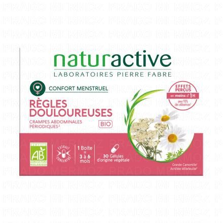 NATURACTIVE Règles douloureuses Bio (30 gélules)