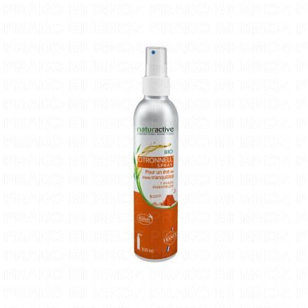 NATURACTIVE Spray citronnelle Bio Flacon 100ml