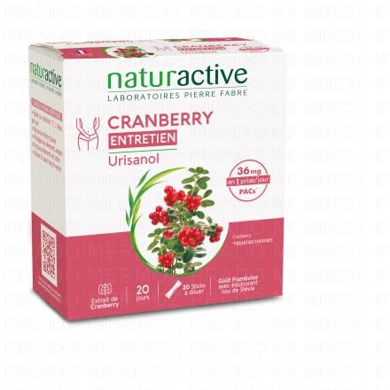 NATURACTIVE Urisanol Cranberry 20 sticks