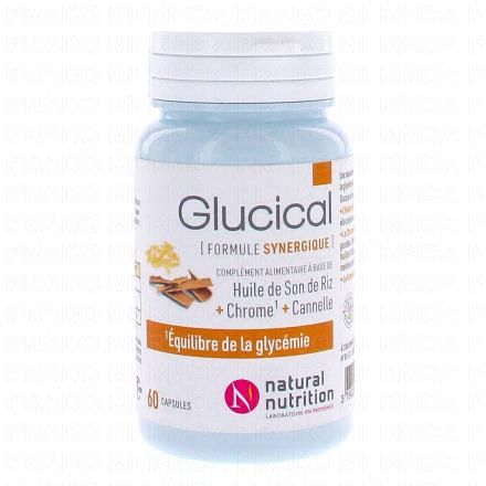 NATURAL NUTRITION Glucical 60 capsules