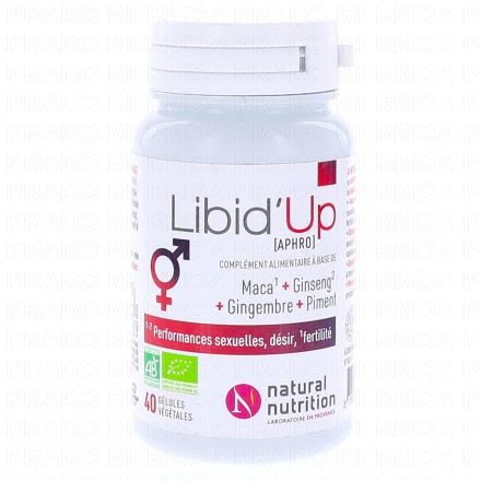 NATURAL NUTRITION Libid'Up bio 40 Gélules