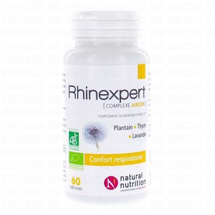 NATURAL NUTRITION Rhinexpert 60 gélules