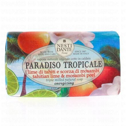 NESTI DANTE Savon solide citron de Tahiti et peau de mosambi 250g