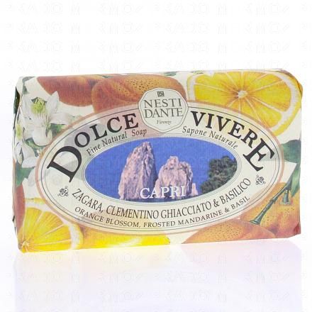 NESTI DANTE Dolce Vivere - Savon solide fleur d'oranger mandarine givr&eacute;e basilic 250g