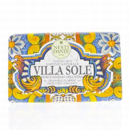 NESTIDANTE Villa Sole - Savon solide Fiori d'Ananas Dell'etna 250g