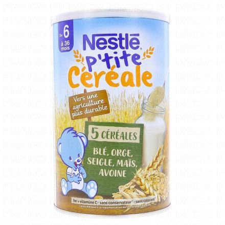 NESTLE Petite céréale aux 5 céréales +6mois 400g