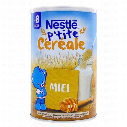 NESTLE Petite céréale saveur miel +8mois 400g