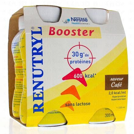 NESTLE Renutryl Booster saveur café 4x300ml