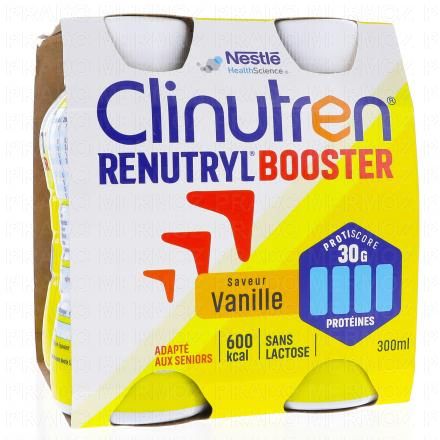 Renutryl Booster saveur vanille 4x300ml