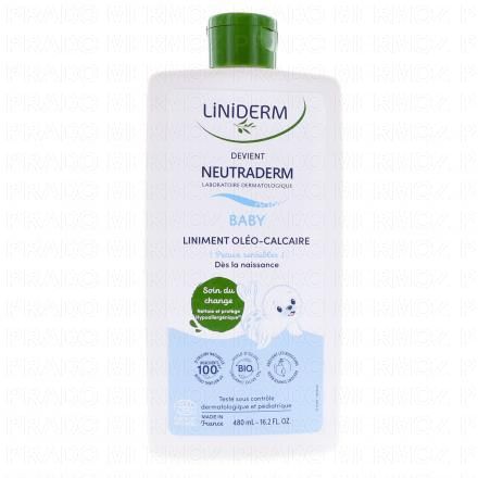 Baby Liniment Oleo-calcaire Bio 480ml
