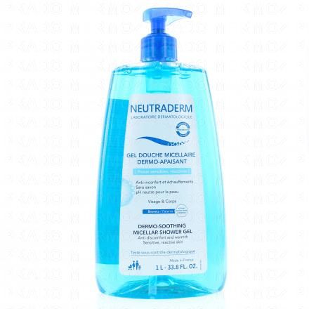 NEUTRADERM Gel douche micellaire dermo-apaisant flacon 1l